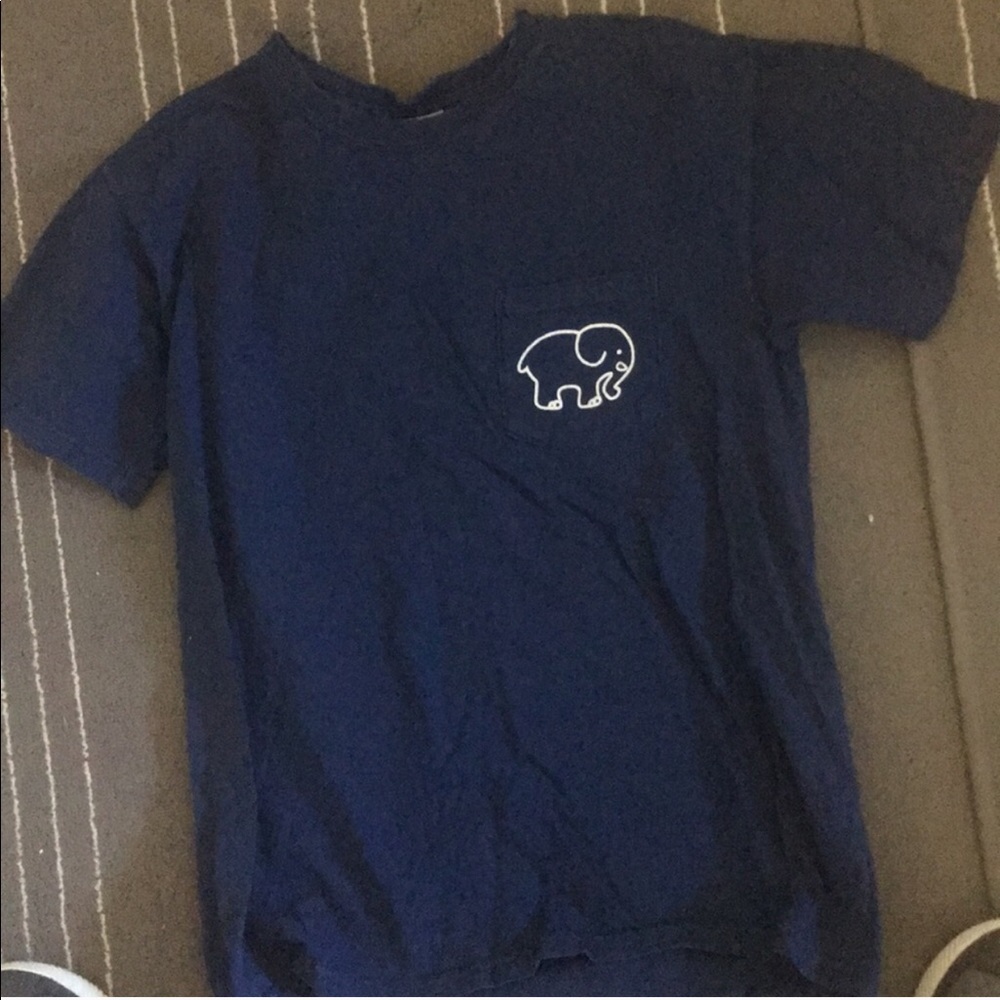 Navy ivory Ella T-shirt